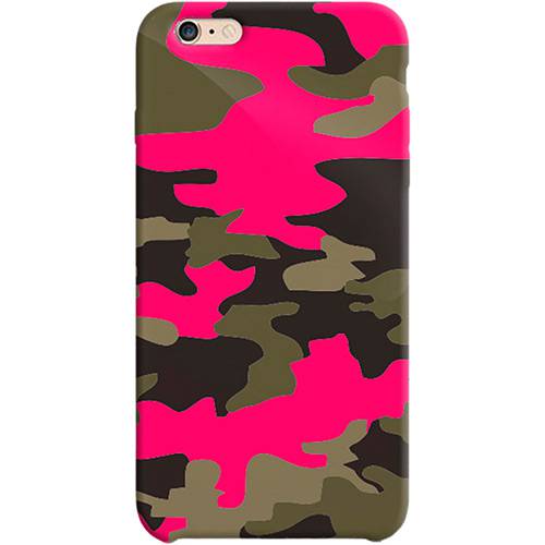 Capa IPhone 6 Policarbonato Camouflage Pink - Geonav