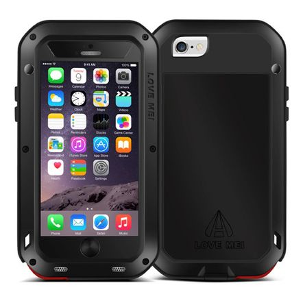 Capa Love Mei Powerful Extrema Proteção para Apple IPhone 6-Preta