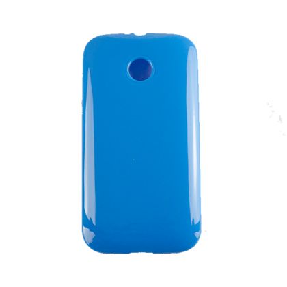 Capa Motorola Moto e Tpu Azul - Idea