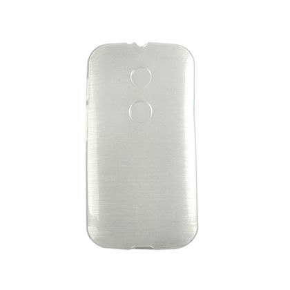 Capa Motorola Moto e Tpu Esmalte Branco - Idea