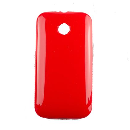 Capa Motorola Moto e Tpu Vermelho - Idea