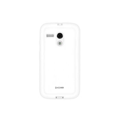 Capa Motorola Moto G Mycover Colors Branco com PelíCula Protetora - Icover