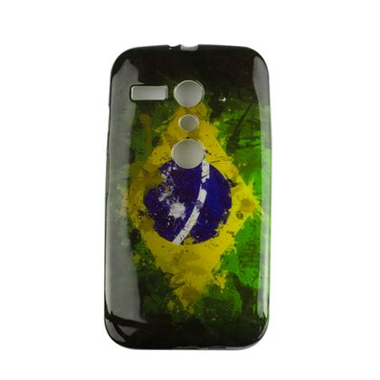 Capa Motorola Moto G Tpu Bandeira Brasil
