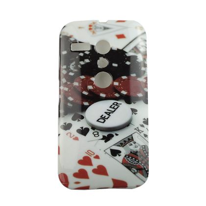 Capa Motorola Moto G Tpu Poker - Idea