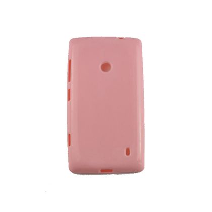 Capa Nokia 520 Tpu Gel Rosa - Idea
