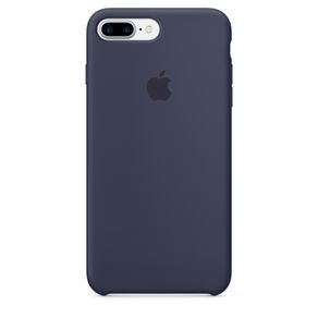 Capa P/ IPhone 7 e 8 Plus Apple MQGY2ZM/A Silicone Azul Meia-Noite