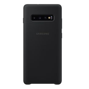 Capa P/ Samsung Galaxy S10+ Silicone Preta EF-PG975TBEGBR