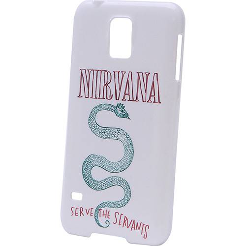 Capa para Celular Samsung S5 Policarbonato Nirvana Serve The Servantes - Customic