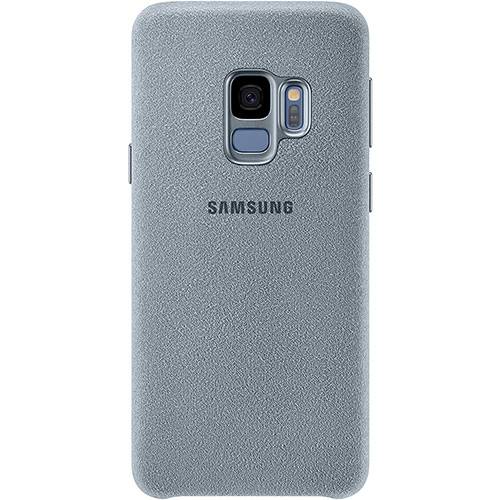 Capa para Celular Samsung S9 Alcântara Cover - Cinza