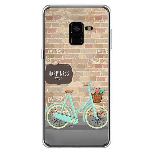 Capa para Galaxy A8 2018- Bicicleta | Felicidade