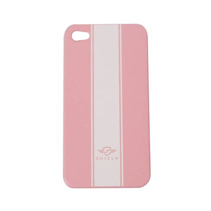 Capa para Iphone 4/4S de AcríLico Shield Rosa com Branco