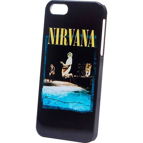 Capa para IPhone 5/5s Policarbonato Nirvana Live At Reading - Customic