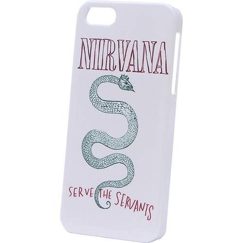 Capa para IPhone 5/5s Policarbonato Nirvana Serve The Servantes - Customic