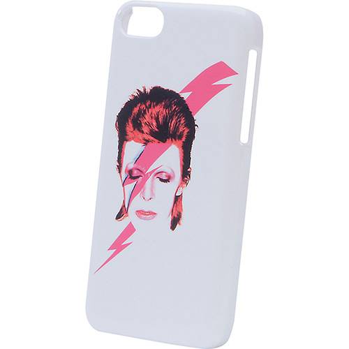 Capa para IPhone 5c Policarbonato David Bowie Aladdim Sane - Customic