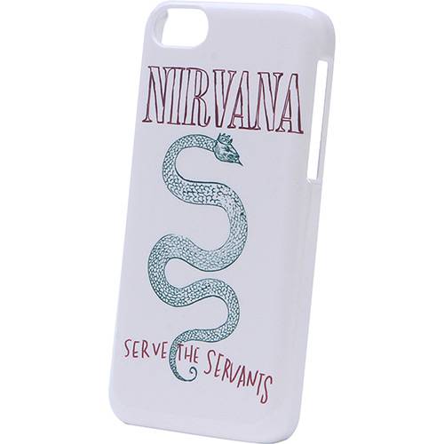 Capa para IPhone 5c Policarbonato Nirvana Serve The Servantes - Customic