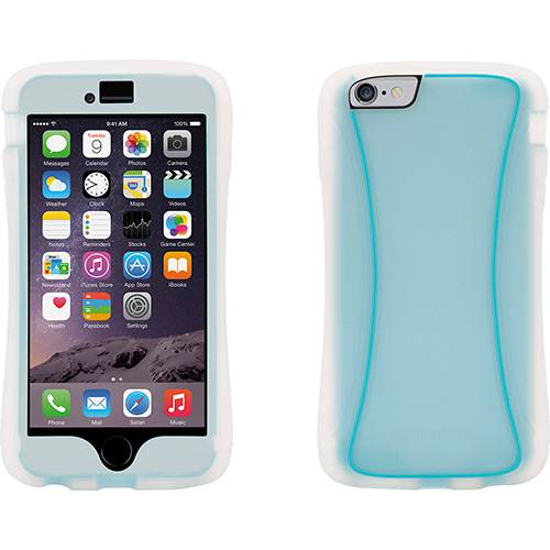Capa para IPhone 6 Plástico Azul/Transparente - Griffin