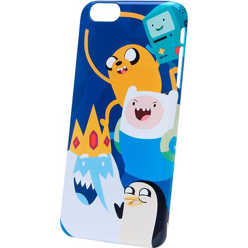 Capa para IPhone 6 Plus em Policarbonato Adventure Time Meninos - Customic