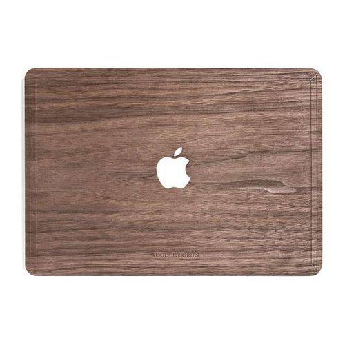 Capa para Macbook Air de 11 Woodcessories Ecoskin Walnut Apfel - Marrom