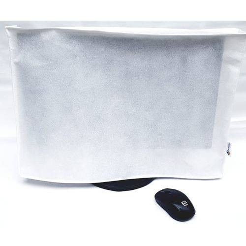 Capa para Monitor Luxo Branca Resistente Protetor Case