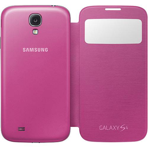 Capa para Samsung Galaxy S4 S View Cover Pink