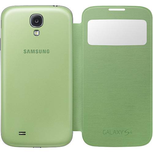 Capa para Samsung Galaxy S4 S View Cover Verde