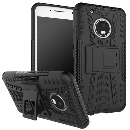 Capa Protetora Armadura 2x1 para Motorola Moto G5-Preta