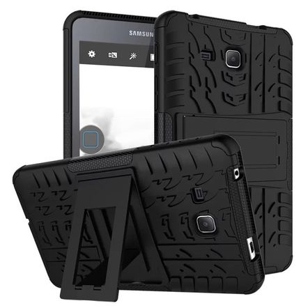 Capa Protetora Armadura 2x1 para Samsung Galaxy Tab a 7 - T280 / T285-Preta