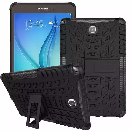 Capa Protetora Armadura 2x1 para Samsung Galaxy Tab a 8 - P350 P355 T350 T355-Preta