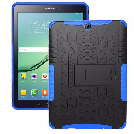 Capa Protetora Armadura 2x1 para Samsung Galaxy Tab a 9.7 - P550-Azul