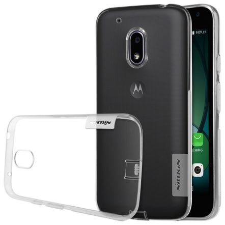 Capa Protetora Nillkin 0.6 Mm em TPU Premium para Motorola Moto G4 Play-Branca
