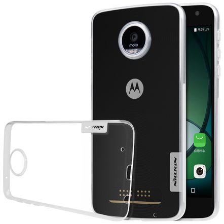 Capa Protetora Nillkin 0.6 Mm em TPU Premium para Motorola Moto Z Play-Branca