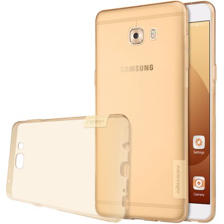 Capa Protetora Nillkin 0.6 Mm em TPU Premium para Samsung Galaxy C9 Pro-Marrom