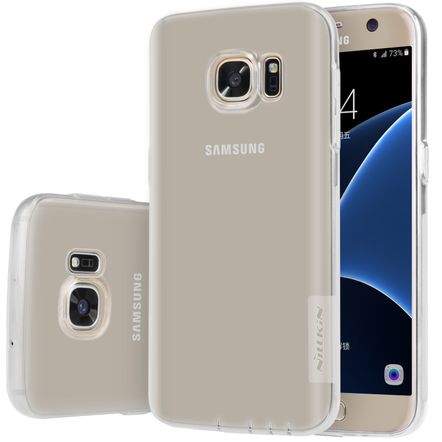 Capa Protetora Nillkin 0.6 Mm em TPU Premium para Samsung Galaxy S7-Branca