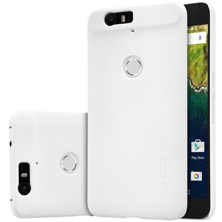 Capa Protetora Nillkin Super Frosted para Huawei Nexus 6P-Branca