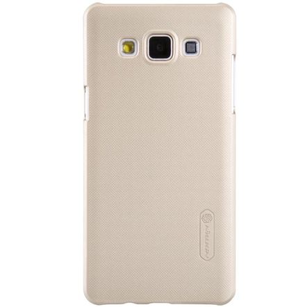 Capa Protetora Nillkin Super Frosted para Samsung Galaxy A5 (2015) - A500-Dourada