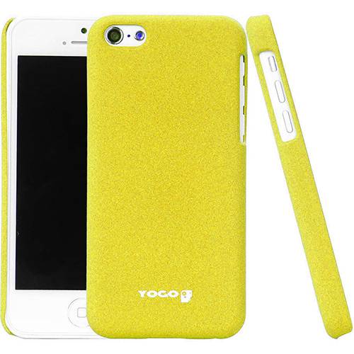 Capa Protetora para IPhone 5C Sand Amarela - Yogo