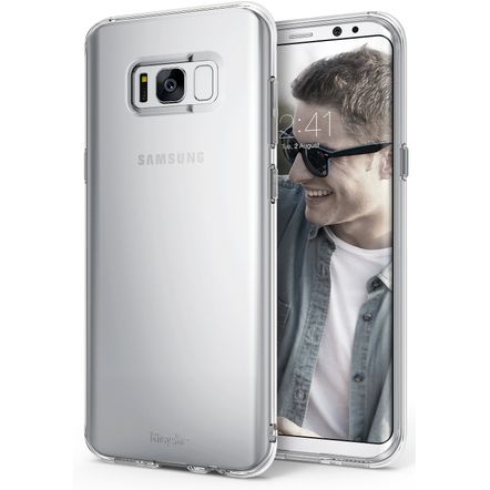 Capa Protetora Rearth Ringke Air para Samsung Galaxy S8 Plus-Transparente