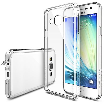 Capa Protetora Rearth Ringke Fusion para Samsung Galaxy A3 2015 - A3000-Transparente