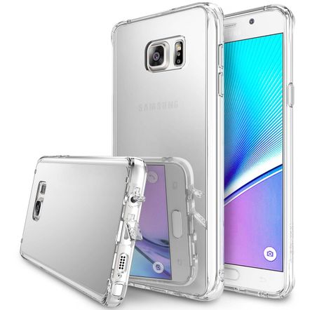 Capa Protetora Rearth Ringke Fusion para Samsung Galaxy Note 5-Transparente