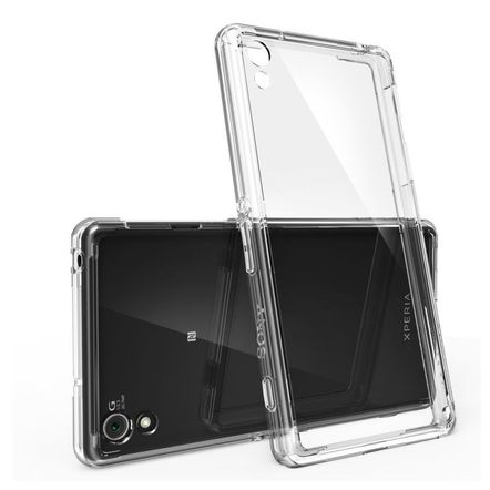 Capa Protetora Rearth Ringke Fusion para Sony Xperia Z2-Transparente