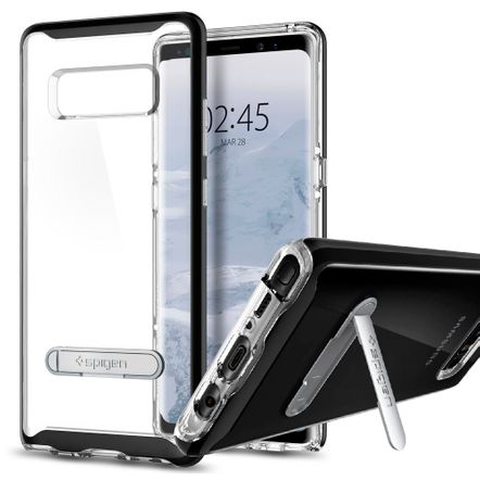 Capa Protetora Spigen Crystal Hybrid para Samsung Galaxy Note 8-Black