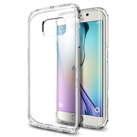 Capa Protetora Spigen Ultra Hybrid para Samsung Galaxy S6 Edge-Transparente
