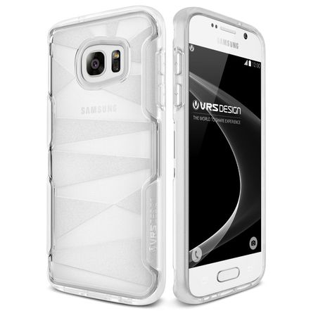 Capa Protetora VRS Design Shine Guard para Samsung Galaxy S7-Transparente