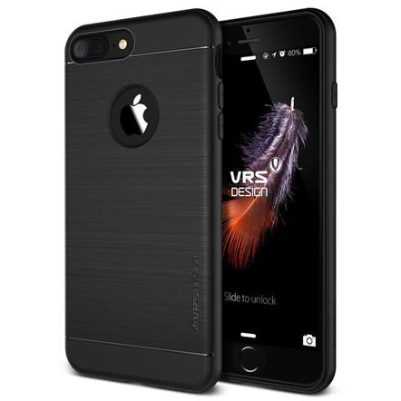 Capa Protetora VRS Design Simpli Fit para Apple IPhone 7 Plus-Phantom Black