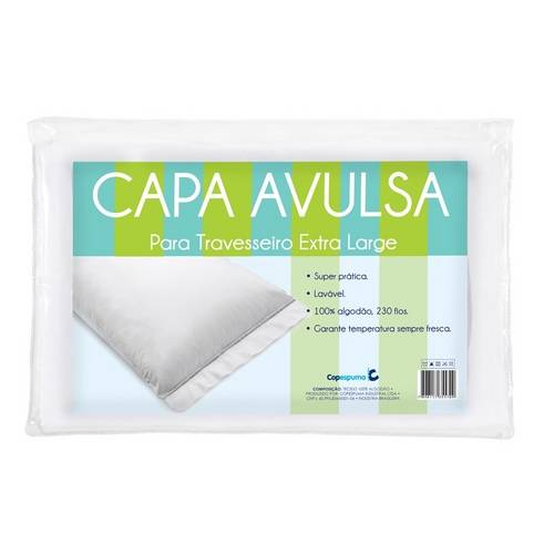 Capa Removível Copespuma Extra Large para Travesseiro 50 X 1,50 Cm