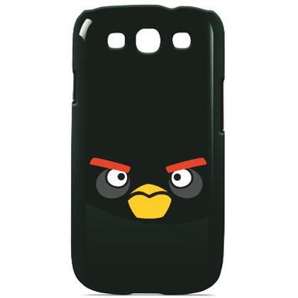 Capa Samsung Galaxy S3 I9300 Angry Birds Black