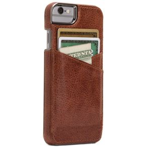 Capa Sena Lugano Wallet Marron IPhone 5/5S/SE