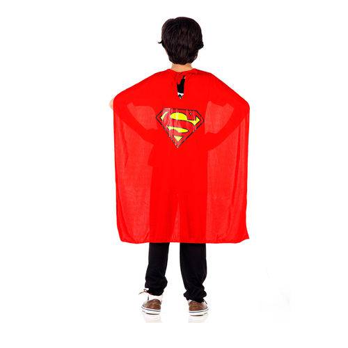 Capa Super Homem Infantil Tamanho Único 25121 - Sulamericana