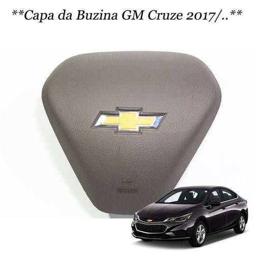 Capa Tampa Buzina Bolsa de Airbag Volante Gm Cruze 2017