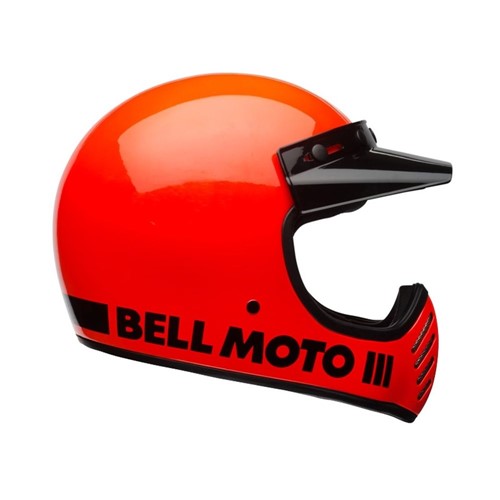 Capacete Bell Moto-3 Classic Laranja